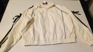 Weekend Academy Size XXL Girls Full Zip White Track Jacket New With Tag